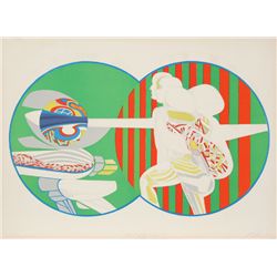 Arnold Belkin, Heart of the World, Lithograph