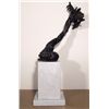 Image 1 : Stanley Bleifeld, Malcolm X in Chains, Bronze Sculpture