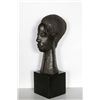 Image 2 : James Denmark, Head of a Woman, Bronze Sculpture