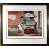 Image 1 : Rodell Johnson, The Umbrella Room, Lithograph