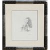 Image 1 : Douglas Hofmann, Woman in Lace, Pencil Drawing