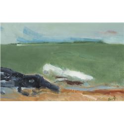 Charles Brady-STUDY FOR HOMAGE TO NATHANIEL HONE, 1991