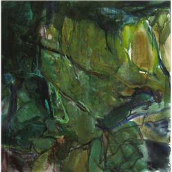 Barrie Cooke-TAMAK'S CLEARING (EDGE OF THE JUNGLE), 1975