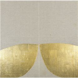 Patrick Scott-GOLD PAINTING 8/93
