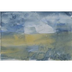 Louis le Brocquy-THE CURRAGH, 1991