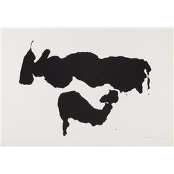 Louis le Brocquy-THE TÁIN. COW AND CALF, 1969