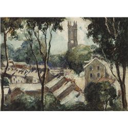 William Conor-FROM THE MOAT, DONAGHADEE, COUNTY DOWN, c.1920