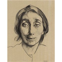 Seán Keating-PORTRAIT OF A WOMAN, c.1930s