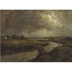 James Humbert Craig-THE GWEEBARRA RIVER, COUNTY DONEGAL