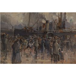 James Humbert Craig-LIVERPOOL DOCKS