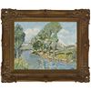 Image 2 : Letitia Marion Hamilton-RIVERSIDE LANDSCAPE