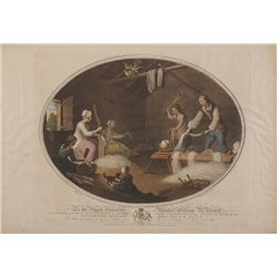 William Hinks-SET OF TWELVE PRINTS ILLUSTRATING THE IRISH LINEN INDUSTRY, 1791