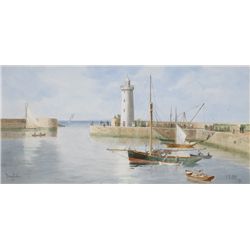 Joseph William Carey-DONAGHADEE HARBOUR, COUNTY DOWN, 1921