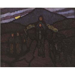 Grace Henry-BRINGING IN THE TURF, 1915