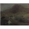 Image 1 : George Russell-NIGHT SCENE WITH COTTAGES AT BASE OF A MOUNTAIN