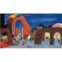 Patrick Scott-12 SKETCH DESIGNS FOR PROPOSED MURAL PAINTINGS IN THE ASSEMBLY HALL OF FOUR PROVINCES 