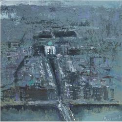 Peter Pearson-CITY HALL, WINTER STUDY , 2001