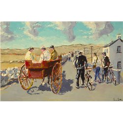 Ivan Sutton-THE ROAD TO DÚN AENGUS FORT, INIS MÓR, COUNTY GALWAY