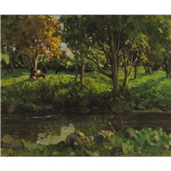 James Humbert Craig-AUTUMN, GLEN DUN, COUNTY ANTRIM