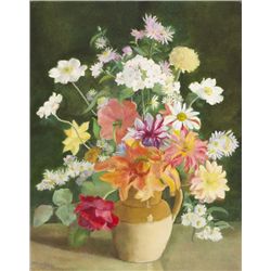 Moyra Barry-FLORAL STILL LIFE