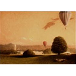 Stuart Morle-EVENING AT KILMAINHAM WITH SLEEPING FIGURE