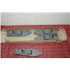 Image 3 : PT FLEET - 4 WOODEN BOATS - MOSQUITO TORPEDO - ORIGINAL BOX