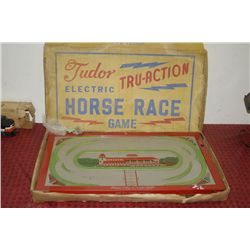 TUDOR ELECTRIC TRU-ACTION HORSE RACE GAME
