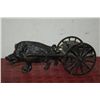 Image 1 : CAST HOG WITH CART