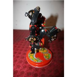 GERMAN TIN WINDUP TOY W/ BX - WORKS PERFECT