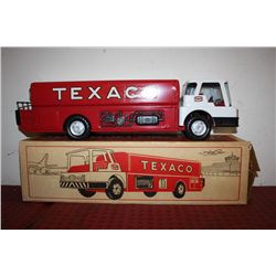 TEXACO FIRETRUCK BY PARKS PLASTIC - ALL METAL ORIG BOX - 24 