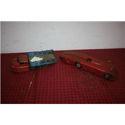 TRUCK 11" - MISSING 2 WHEELS - KINGSBURY 17.5" MOTOR DRIVE CAR - MOTOR DRIVE WORKS