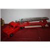 Image 2 : FIRE PUMPER 24" - LADDER TRUCK 33" - 2 PC. SET SOLD TOGETHER - STRUCTO MADE IN ORIGINAL BOX - MOST U