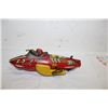 Image 1 : TIN ROCKET FIGHTER BY MARX - WIND UP NEEDS ADJUSTING