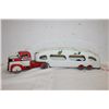 Image 1 : MARX TIN CAR HAULER - 22" X 5" HIGH