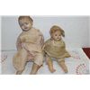 Image 1 : 2 COMPOSITION DOLLS
