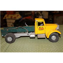 MILLER IRONSON CORP. - FLATBED TRUCK - 17" LONG