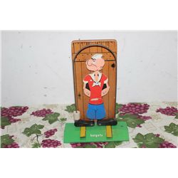 WOODEN POPEYE TOY - 13"