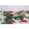 Image 3 : CAST IRON HORSE W/ DRIVER - 10"
