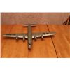 Image 2 : PRESSED TIN AIRPLANE - AMERICAN FLAGSHIP - MADE IN AMERICA - 22" X 27" WINGSPAN