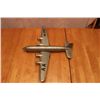 Image 3 : PRESSED TIN AIRPLANE - AMERICAN FLAGSHIP - MADE IN AMERICA - 22" X 27" WINGSPAN