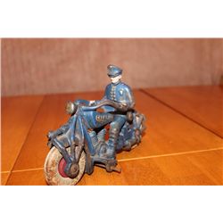 IRON MOTORCYCLE MARKED CHAMPION - 7" LONG - 5" HIGH