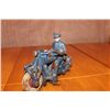 Image 1 : IRON MOTORCYCLE MARKED CHAMPION - 7" LONG - 5" HIGH