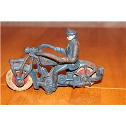 IRON MOTORCYCLE MARKED CHAMPION - 6" LONG - 4" HIGH