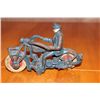 Image 1 : IRON MOTORCYCLE MARKED CHAMPION - 6" LONG - 4" HIGH