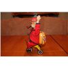 Image 2 : BATTERY OPERATED CYCLING DADDY - MADE IN JAPAN - ORIG. BOX - 10" TALL