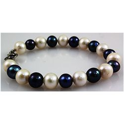 92.91ctw Philippines 8-9mm Mikimoto Pearl Bracelet