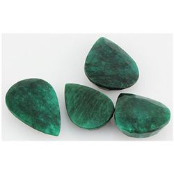 Emerald 338.5ct Loose Gemstone Mix Sizes Pear Cut