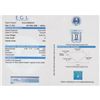Image 2 : EGL Certified Diamond Emerald 0.70ctw F,VS2