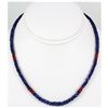 Image 1 : 113.84ct Natural Multi-Color Faceted Beads Necklace