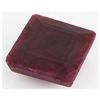 Image 1 : Ruby 97ct Loose Gemstone 25x25mm square Cut